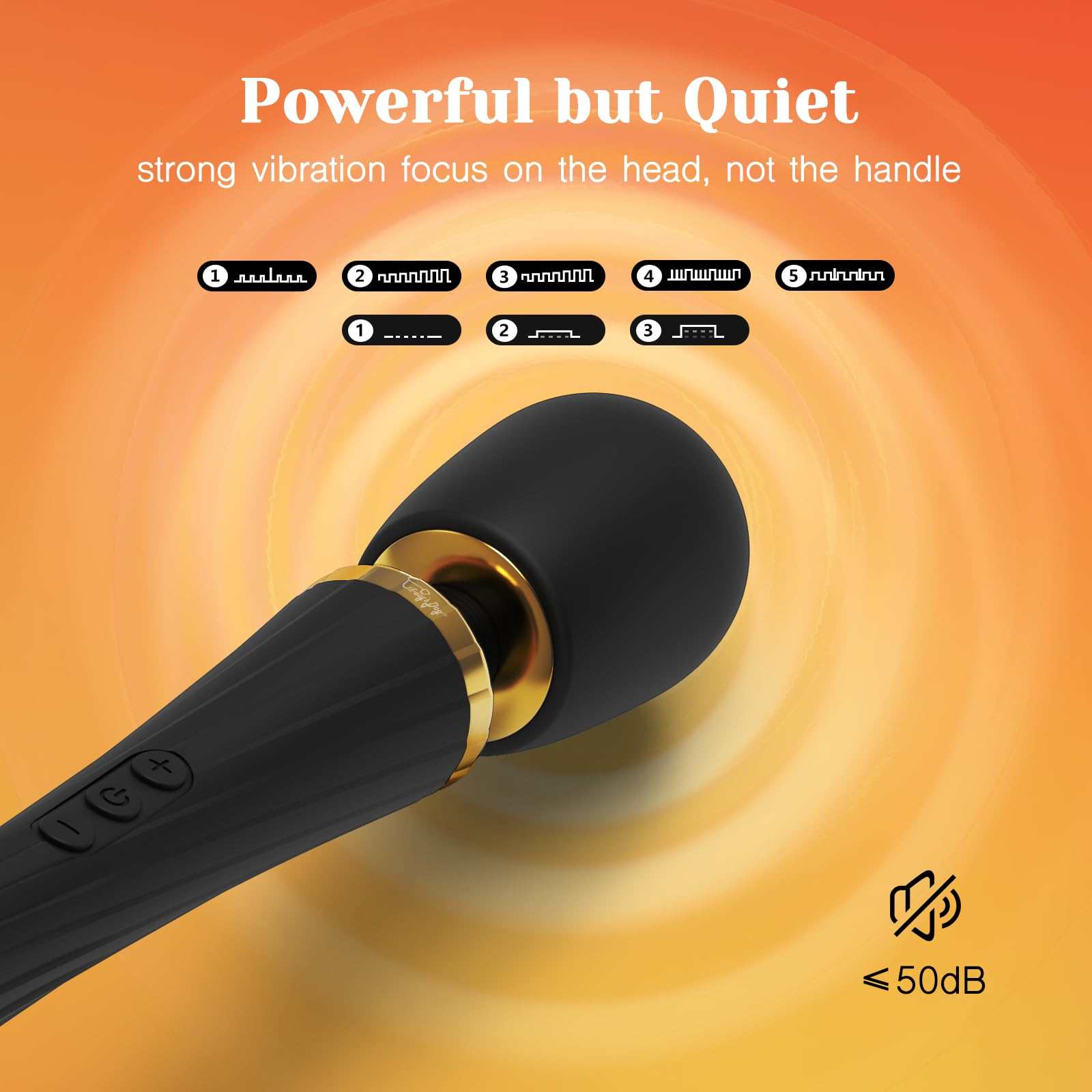 Tracy's Dog Wand Vibrator Kit with Powerful Quiet Vibration and Multiple Attachments.