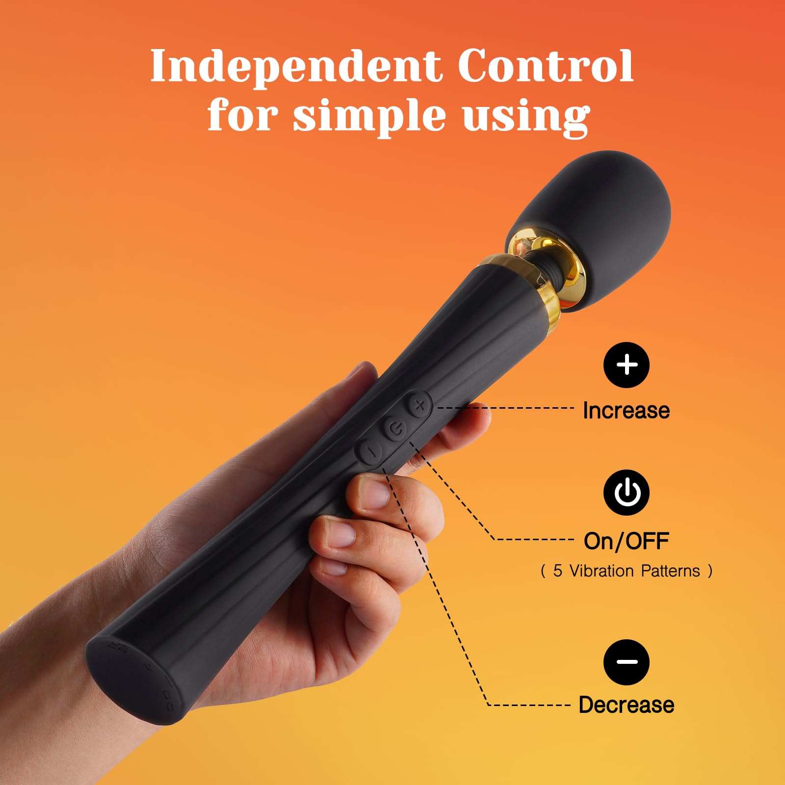 Tracy's Dog Wand Vibrator Kit with cordless design and multiple attachments for versatile stimulation.