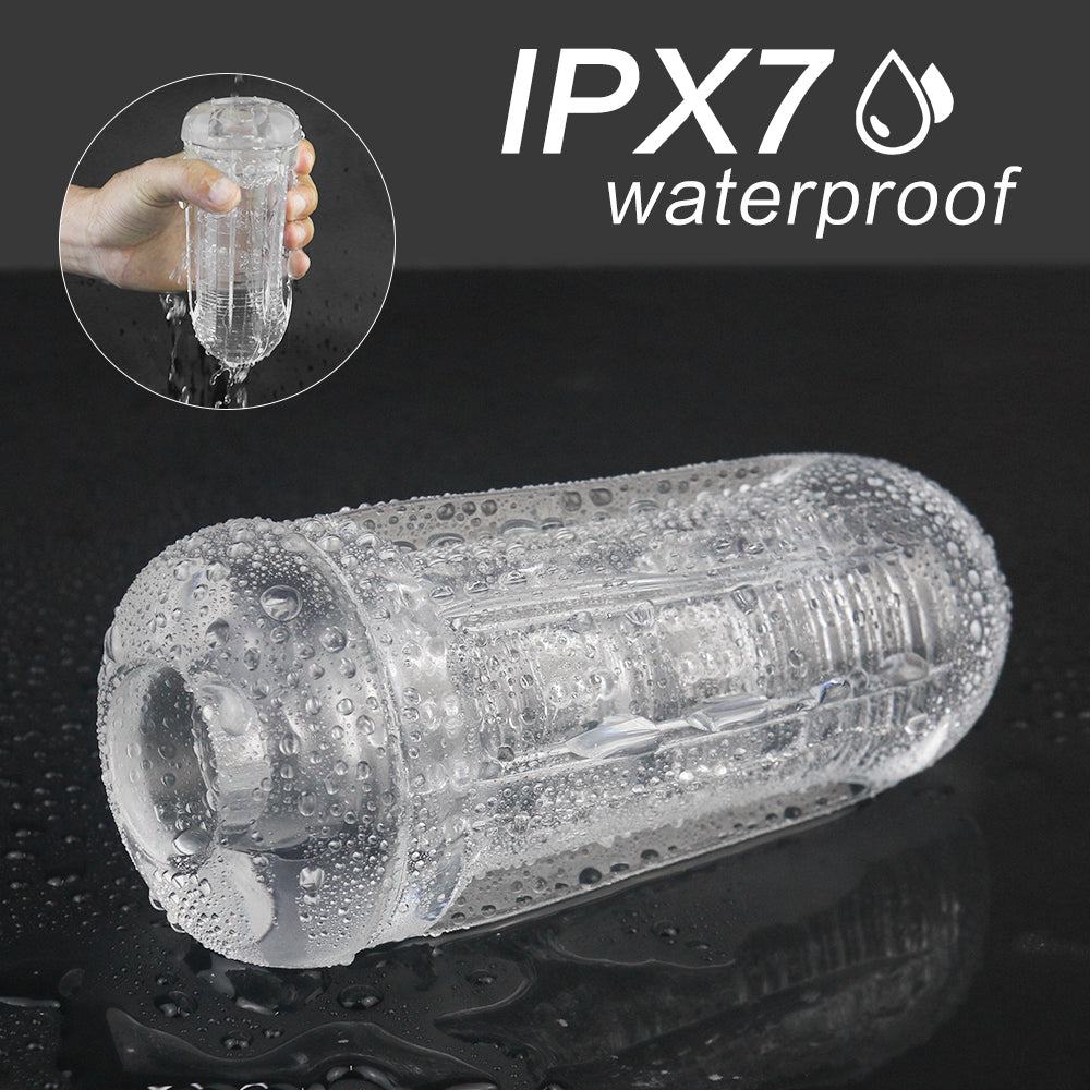 Fleshlight Flight lucency penis enlargement pump, waterproof male masturbator.
