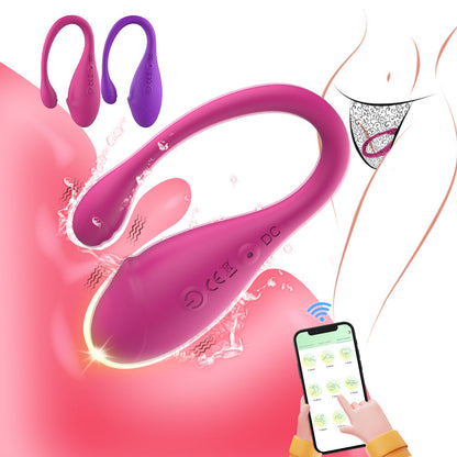 Tadpole APP vibrator with wireless remote, waterproof design, and customizable vibration modes.