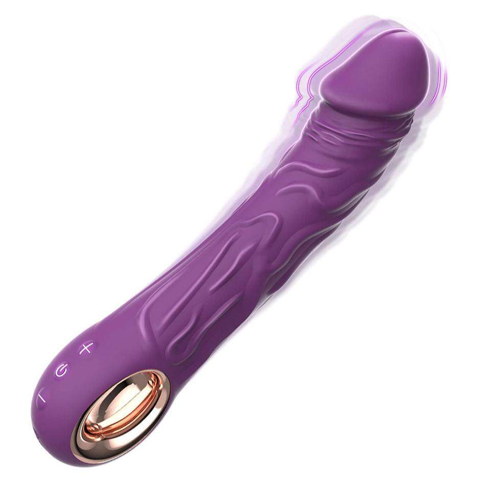 Realistic vibrator dildo with 10 vibration modes and high-quality silicone.