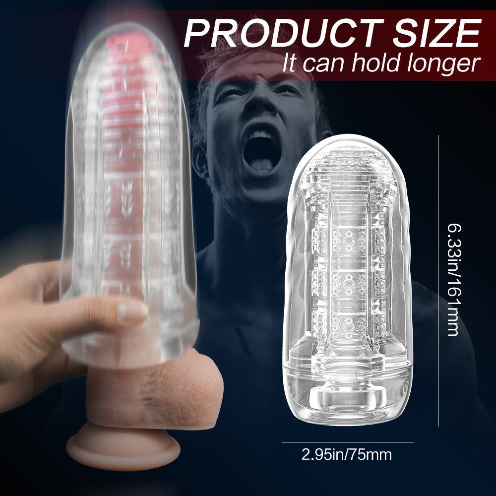 Fleshlight Flight lucency penis enlargement pump with sleek design and textured sleeve.