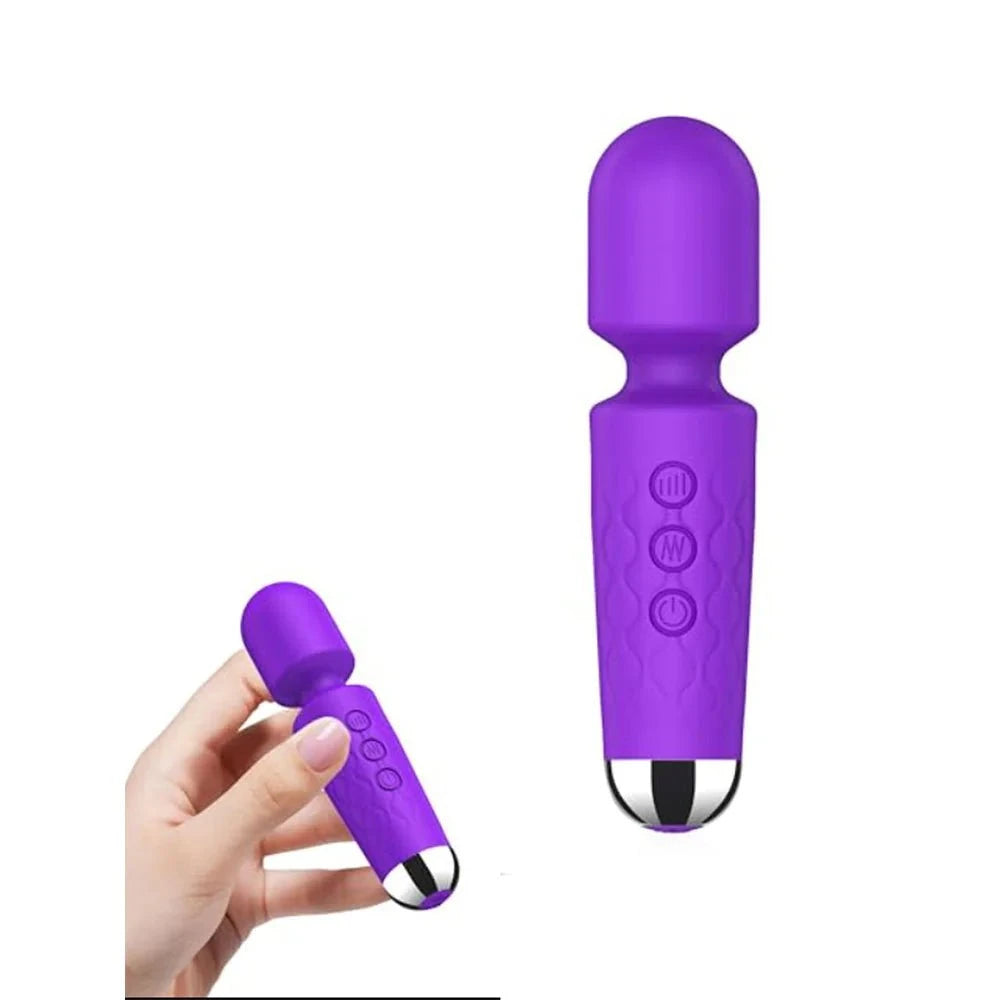 Purple Knight vibrator, portable pocket clitoral vibrator with multiple vibration modes and speeds.