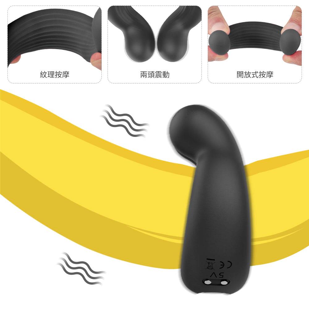 Invisible wearable penis ring vibrator with 10 vibration modes for couples, made of skin-friendly silicone for discreet use.