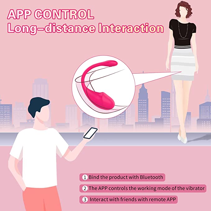 Tadpole APP vibrator wireless remote control features and benefits.