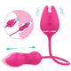 Rechargeable Vibrating Dual Stimulator Egg with expandable vibrations and high playability in pink.
