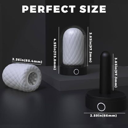Smart Heating Aircraft Cup with soft material, fast heating, easy to clean, and store. Suitable for various sizes.