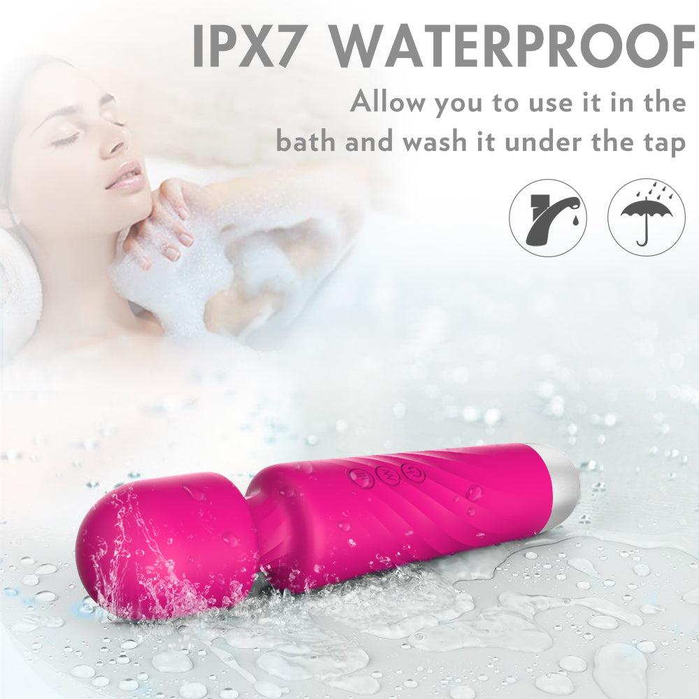 Magic Wand Rechargeable extra powerful cordless vibrator, waterproof design.