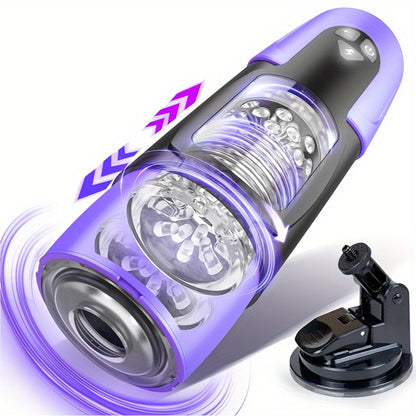 Automatic Male Masturbator with 3 Insertion & 7 Rotation Modes Hands-Free