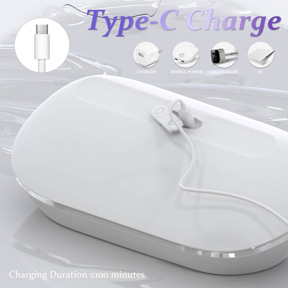 Type-C charging pad for Miracle Medical Grade Kegel Ball with UV sterilization, shown with various charging sources.