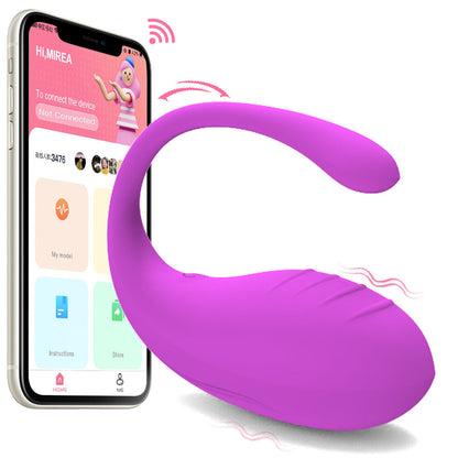 Vibrateur APP Grenouille Télécommande Sans Fil Œuf Vibrant