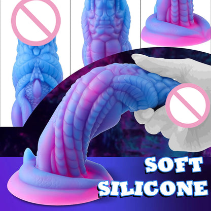 Dragon Dildo for Dildos with Suction Cup Soft Monster Dildo