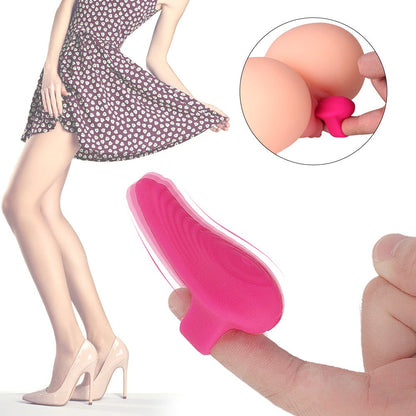Seductive Finger Vibrator with G-Spot Stimulation, Pleasure Wand, and Teasing Finger Sleeve