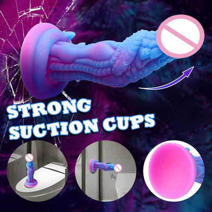 Dragon Dildo for Dildos with Suction Cup Soft Monster Dildo