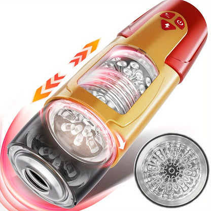 Automatic Male Masturbator with 3 Insertion & 7 Rotation Modes Hands-Free